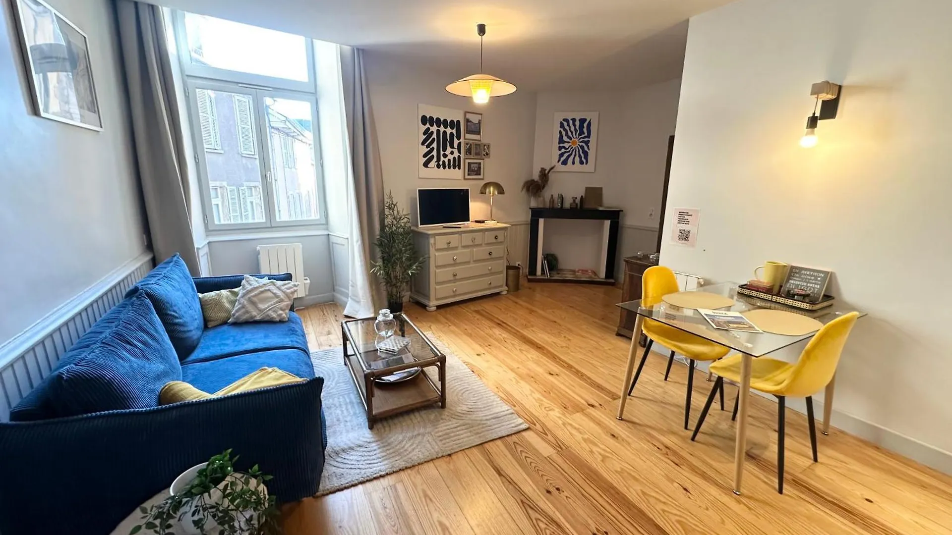 公寓 Appartement Le Bourg Hypercentre Wifi 罗德兹 法国